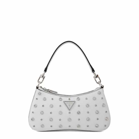 Guess Чанта За Рамо Liona Shoulder Bag Бяло 