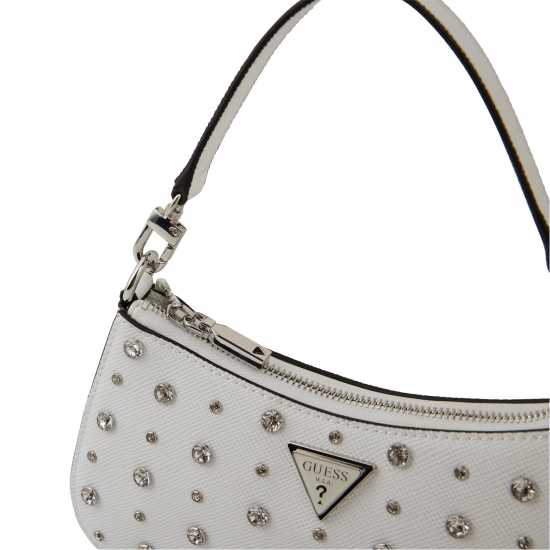 Guess Чанта За Рамо Liona Shoulder Bag Бяло 