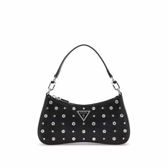 Guess Чанта За Рамо Liona Shoulder Bag Черно 