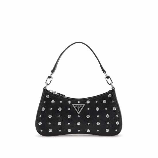 Guess Чанта За Рамо Liona Shoulder Bag Черно 