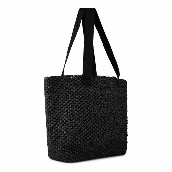 Biba Плажна Чанта Logo Beach Bag Черно Bags under 80