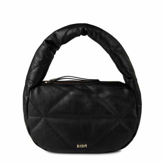 Biba Чанта За Рамо Leather Padded Shoulder Bag Черно Bags under 80