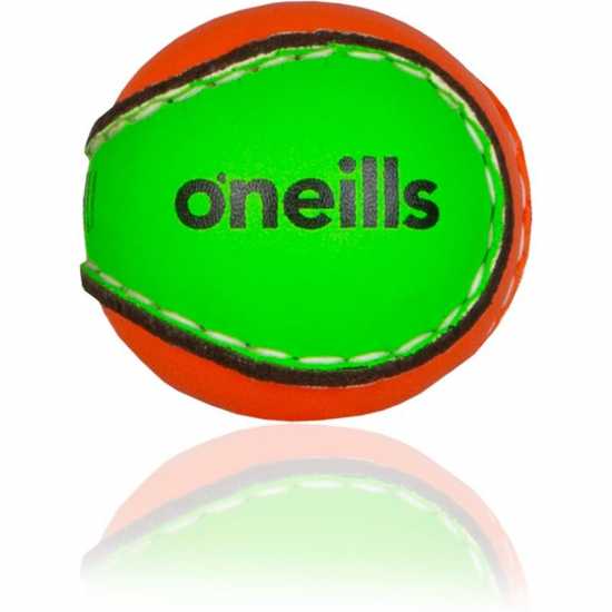 Oneills Quick Touch Sliotar Зелен/Оранжев GAA All