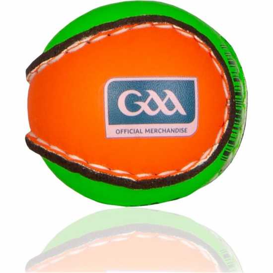 Oneills Quick Touch Sliotar Зелен/Оранжев GAA All