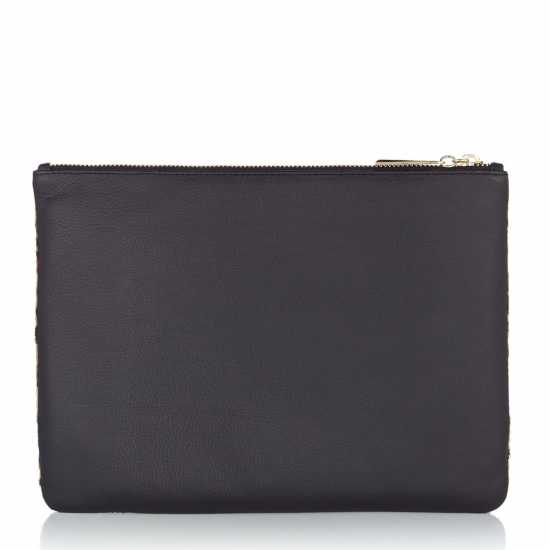 Biba Large Leather Pouch Bag  Портфейли