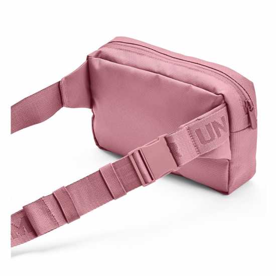 Under Armour Sportstyle Lite Waist Bag Crossbody Розово Еликсир / Бяло Дамски чанти