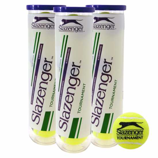 Slazenger Tournament Tennis Balls Yellow Топки за тенис