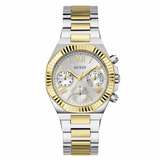 Guess Equality Watch Ld52 Злато/сребро Часовници