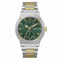 Guess Jet Watch Sn52 Сребро/Зелено Часовници