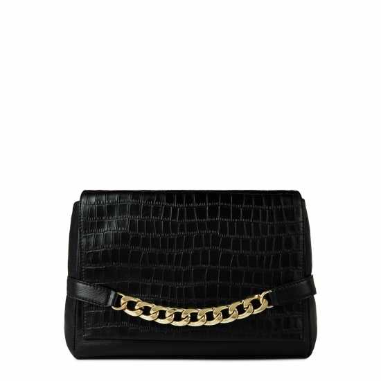 Biba Leather Chain Detail Clutch Bag  Bags under 80