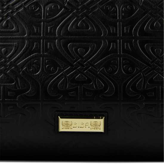 Biba Leather Filigree Embossed Clutch Bag Черно Bags under 80