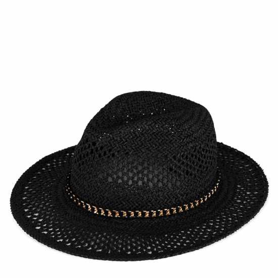 Biba Straw Fedora Hat  Шапки с козирка