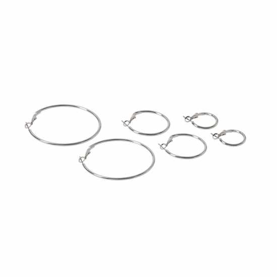 Miso 3 Pack Mix Hoops Сребърно Подаръци и играчки