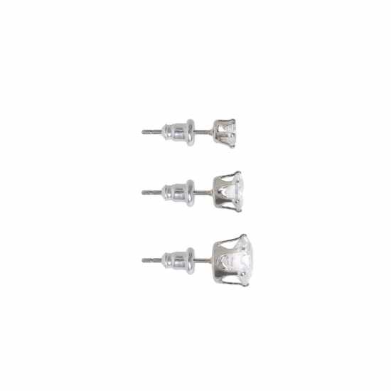 Miso 3 Pack Crystal Stud Earring  Бижутерия