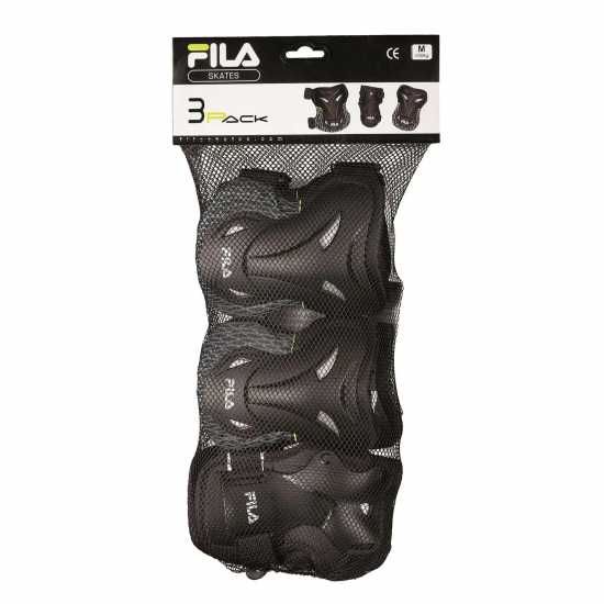 Fila 3 Pack Skate Pads Mens  Скейтборд