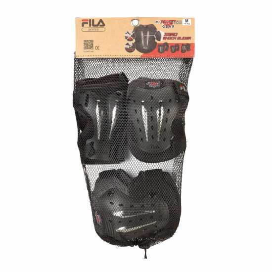 Fila Протектори Multi Tech Gear Skate Protection 3 Pack Mens  Скейтборд