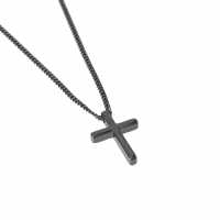 Fabric Cross Necklace  Бижутерия