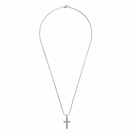 Fabric Cross Necklace  Бижутерия