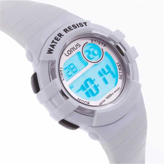 Lorus Digital Watch 53 Бяло Часовници