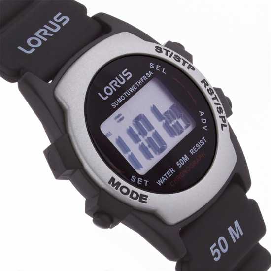 Lorus Digital Watch 53 Черно Часовници