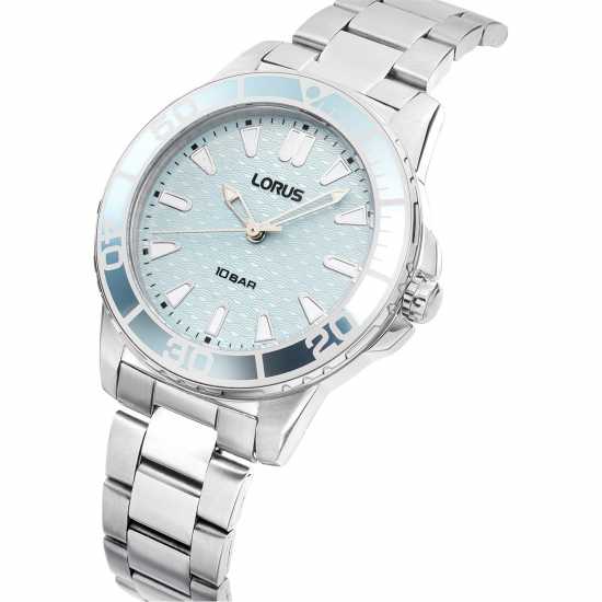 Lorus Ladies Watch Ld53 Синьо/Сребро Часовници