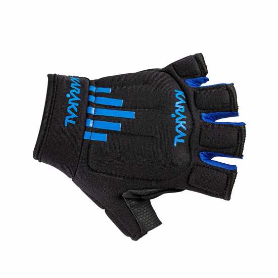 Karakal Pro Hockey Glove Juniors Черно/Синьо GAA All