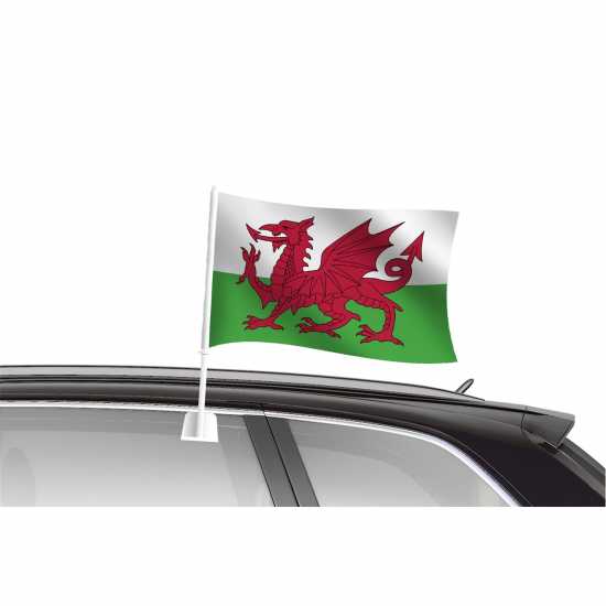 Team Car Flag Wales Футболни аксесоари