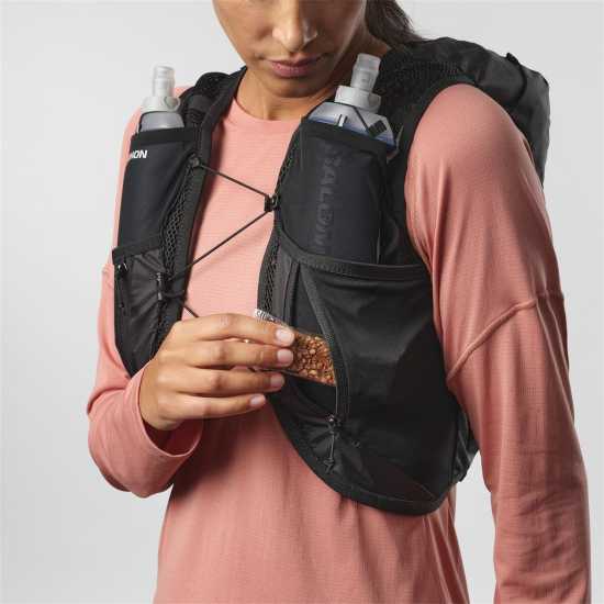 Salomon Active Skin 12L Run Vest Womens Черно Раници