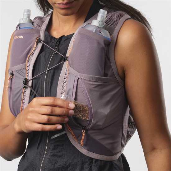 Salomon Active Skin 12L Run Vest Womens Лунен пейзаж Раници