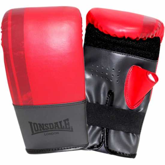 Lonsdale Contender Punch Bag And Mitt Set  