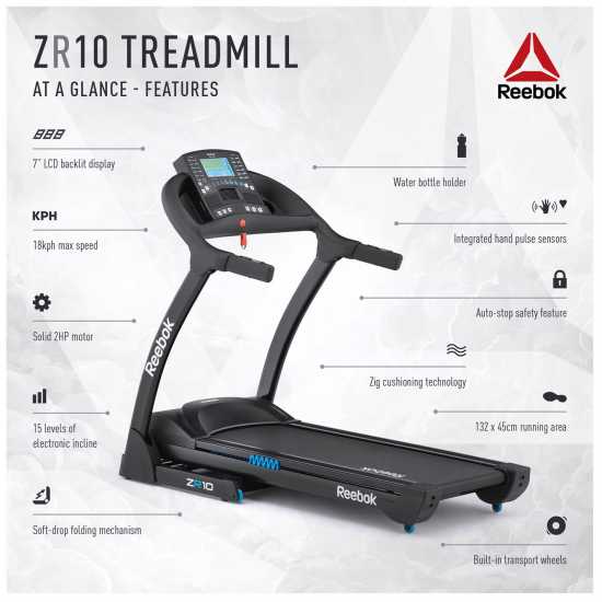 Reebok Zr10 Treadmill Adults  Бягащи пътеки