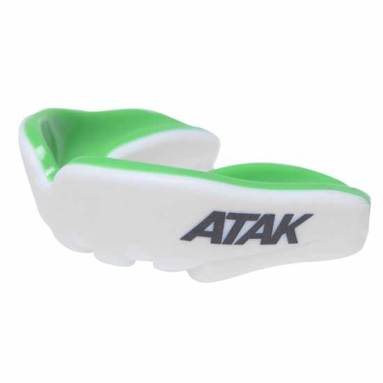 Atak Sports Fortis Gel Mouthguard Senior Green/White Боксови протектори за уста