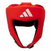 Adidas Club Sparring Headguard Червено Боксови протектори за глава