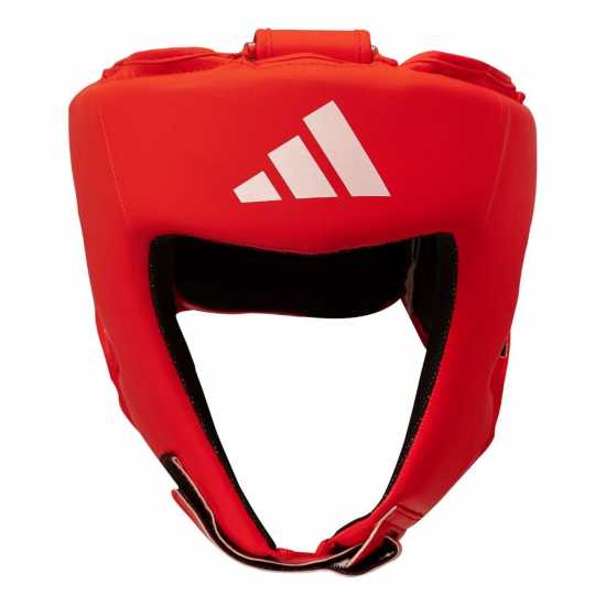 Adidas Club Sparring Headguard Червено Боксови протектори за глава