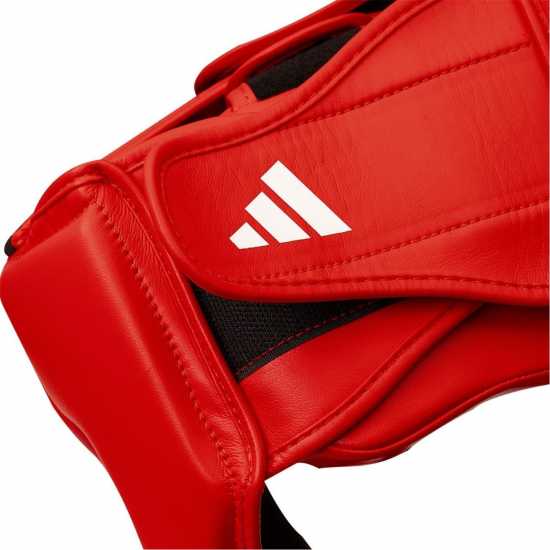 Adidas Club Sparring Headguard Червено Боксови протектори за глава