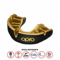 Opro Gold Self Fit 00 Black/Gold Боксови протектори за уста