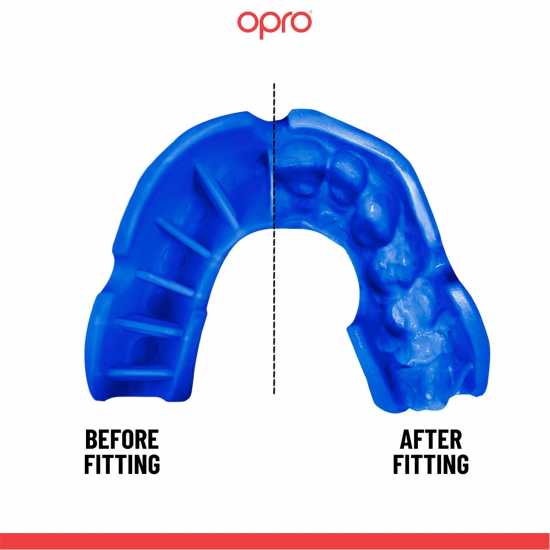 Opro Self Fit 00 Red/Dark Blue Боксови протектори за уста