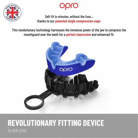 Opro Self Fit 00 Red/Dark Blue Боксови протектори за уста