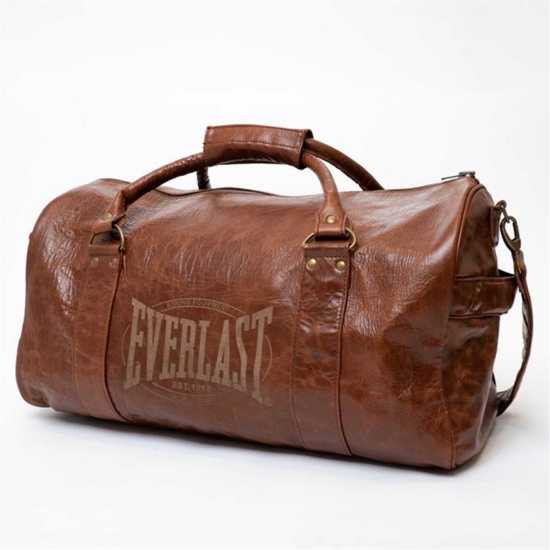 Сак Everlast 1910 Premium Leather Holdall Bag  Сакове