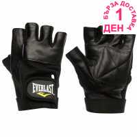 Everlast Кожени Фитнес Ръкавици Leather Fitness Gloves