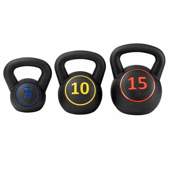 Everlast Premium 30Lb Kettlebell Set  Боксов фитнес и хронометри