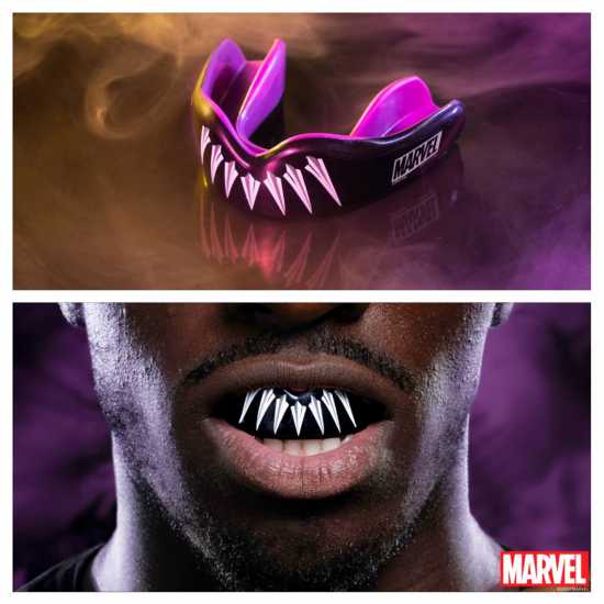 Safejawz Marvel Sports Mouthguard Черен пантера Боксови протектори за уста