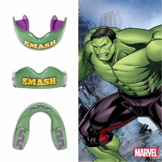 Safejawz Marvel Sports Mouthguard Халк Боксови протектори за уста