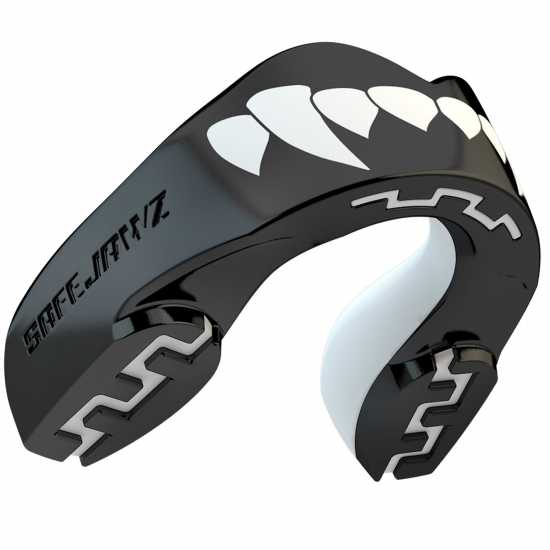 Safejawz Extro Series Black Fangz Sports Mouthguard  Боксови протектори за уста