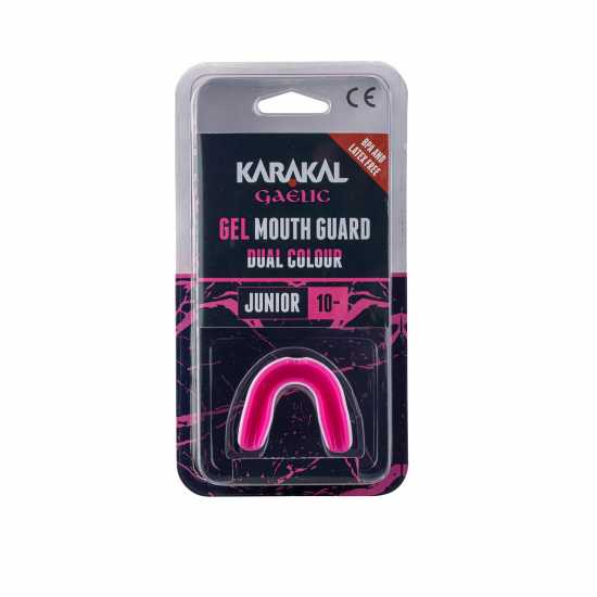 Karakal Gel Mouth Guard Junior Pink Боксови протектори за уста