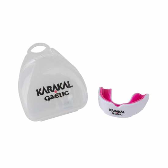 Karakal Gel Mouth Guard Junior Pink Боксови протектори за уста