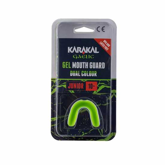 Karakal Gel Mouth Guard Junior Green Боксови протектори за уста