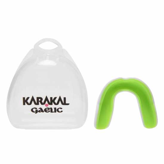 Karakal Gel Mouth Guard Junior Green Боксови протектори за уста