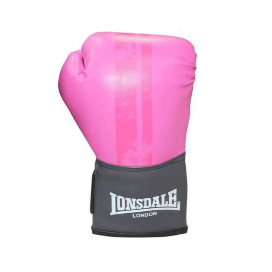 Lonsdale Contender Glove Розово Боксови ръкавици