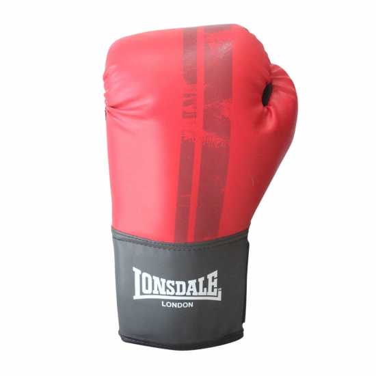 Lonsdale Contender Boxing Gloves Червено Боксови ръкавици